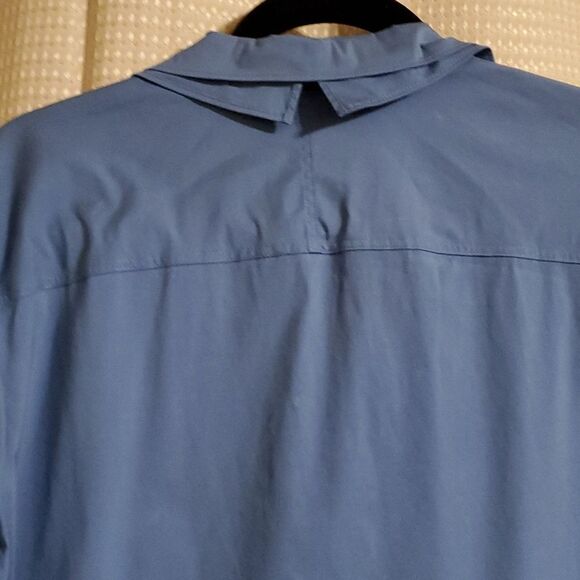 Lafayette148  New York blouse Blue L - Picture 6 of 9